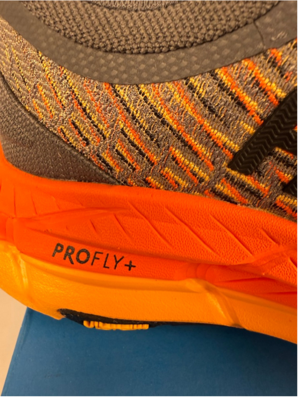 Men's Hoka Mafate Speed 4 Athletic Shoes 7 Gray Orange - Picture 6 of 13
